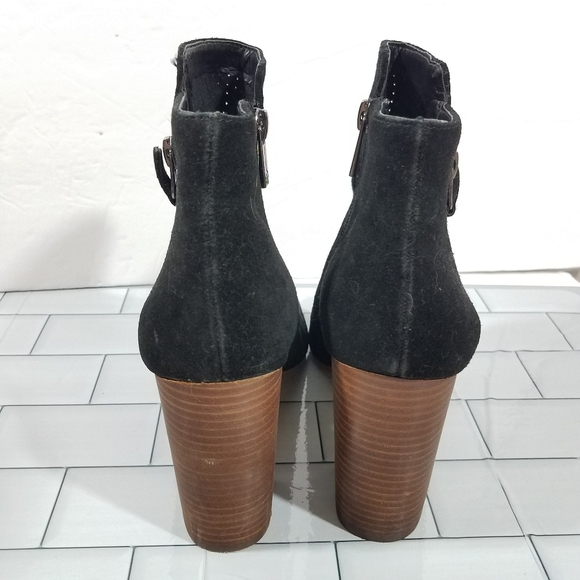 Jessica Simpson Black Open Toe Bootie 9.5 Nwot - Picture 14 of 16